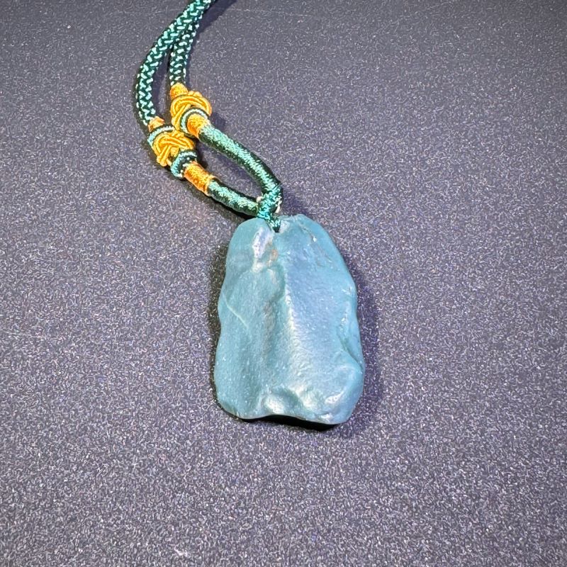 Himalayas Natural Fuchsite Rare Stone Pendant