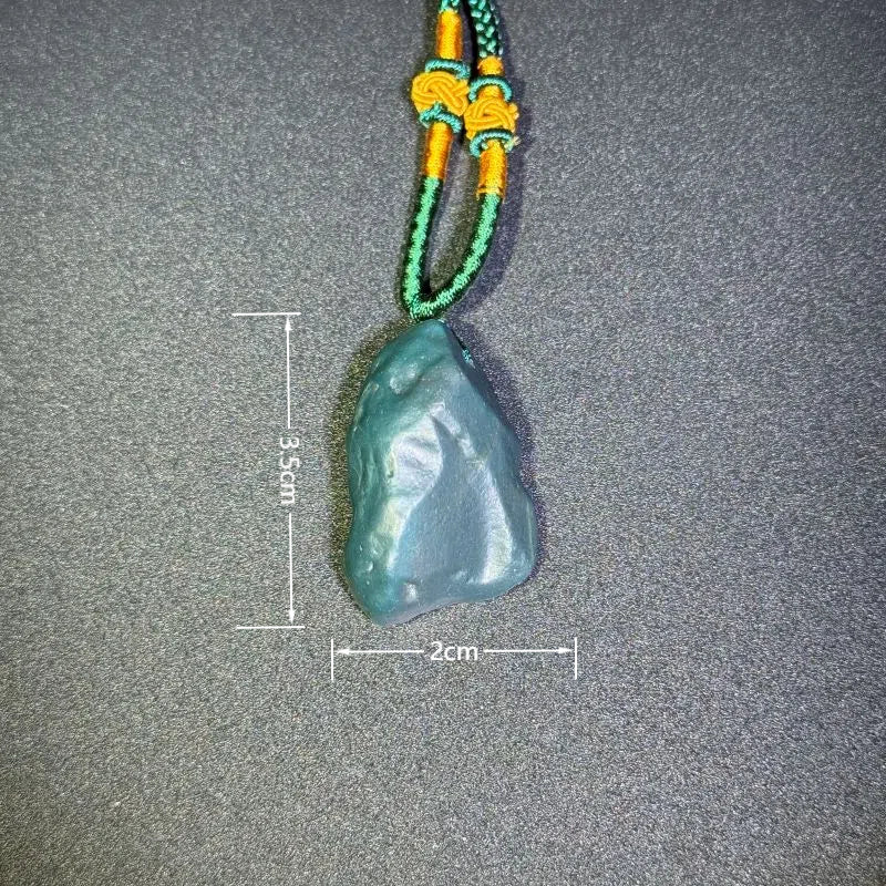 Himalayas Natural Fuchsite Rare Stone Pendant