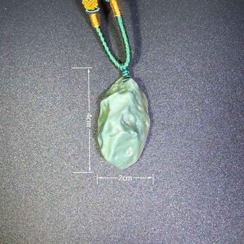 Himalayas Natural Green Tourmaline Rare Stone Pendant