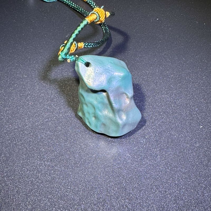 Himalayas Natural Gaspeite Rare Stone Pendant