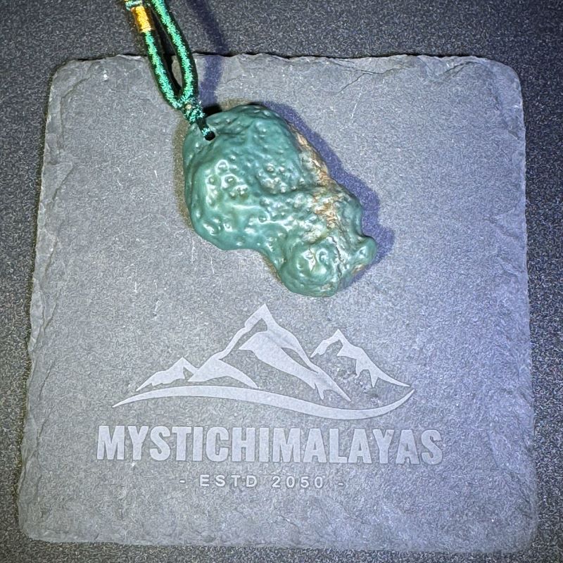 Himalayas Natural Variscite Rare Stone Pendant