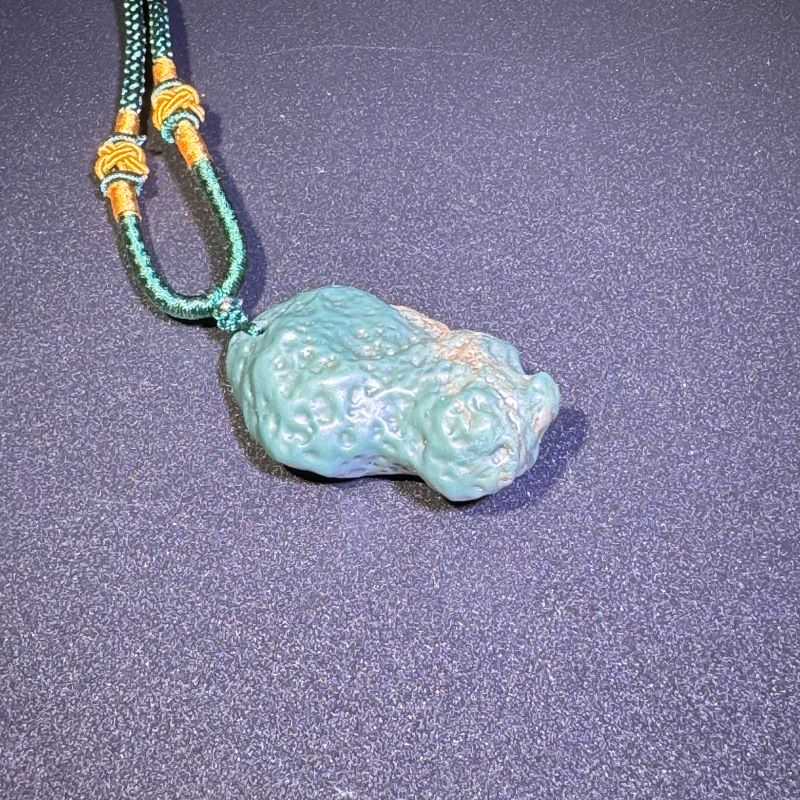 Himalayas Natural Variscite Rare Stone Pendant