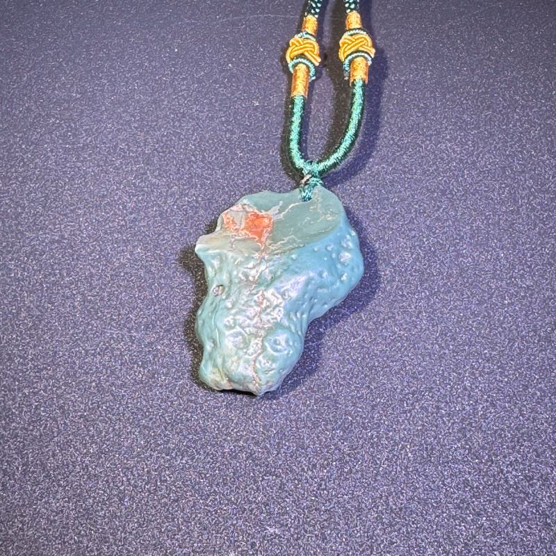 Himalayas Natural Variscite Rare Stone Pendant