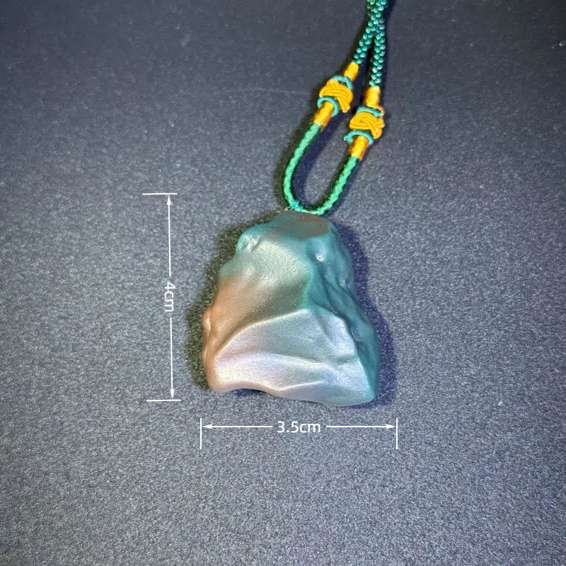 Himalayas Natural Zoisite Rare Stone Pendant