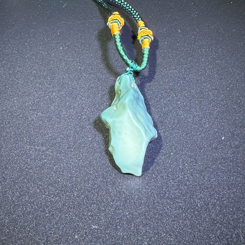 Himalayas Natural Malachite Rare Stone Pendant