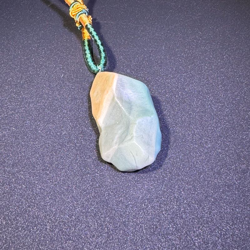 Himalayas Natural Pistachio Opal Rare Stone Pendant