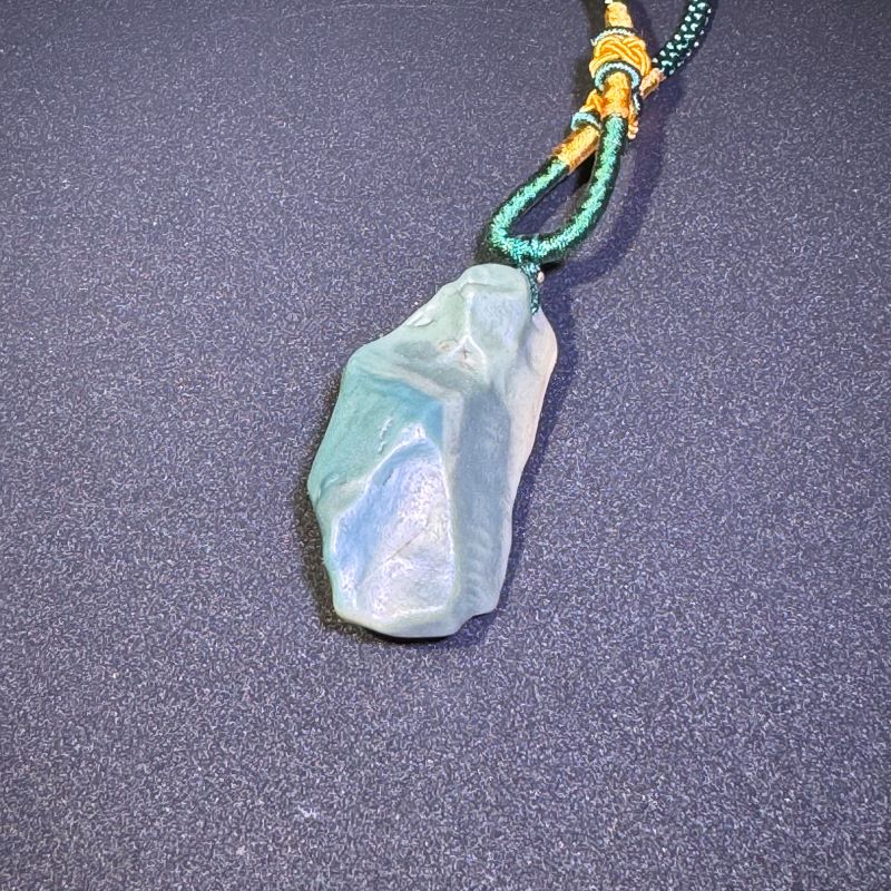 Himalayas Natural Pistachio Opal Rare Stone Pendant