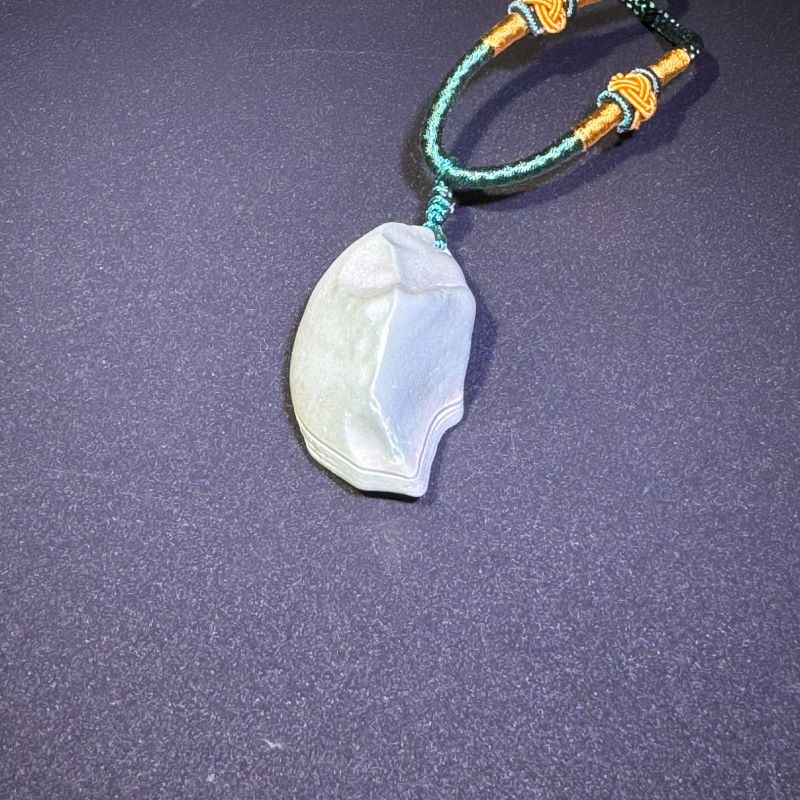 Himalayas Natural Green Kyanite Rare Stone Pendant