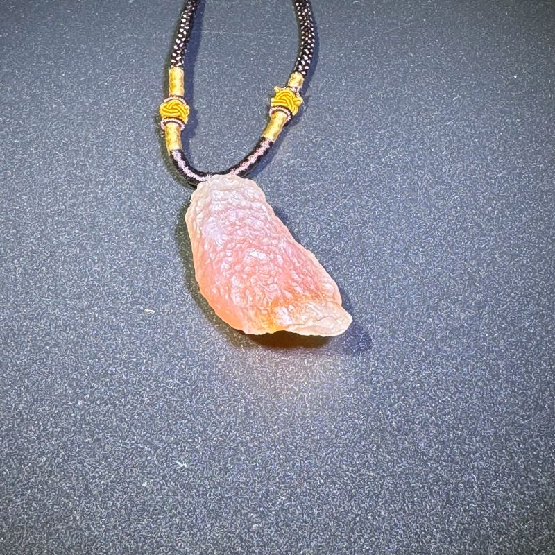 Himalayas Natural Snake Skin Agate Rare Stone Pendant