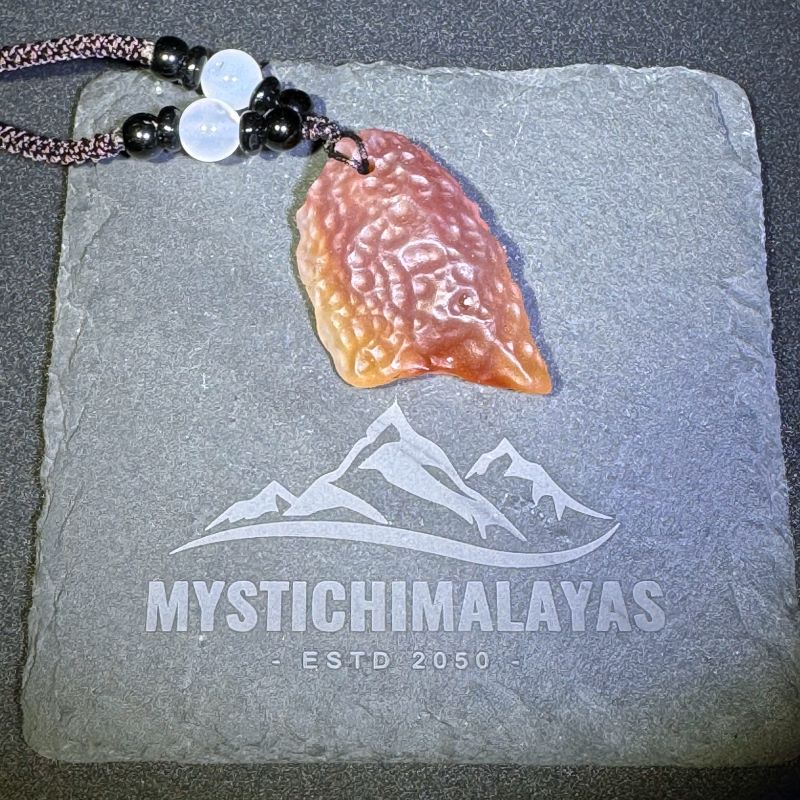 Himalayas Natural Fairburn Agate Rare Stone Pendant