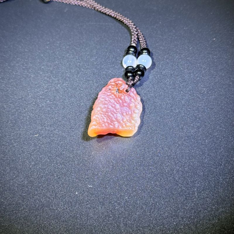 Himalayas Natural Fairburn Agate Rare Stone Pendant