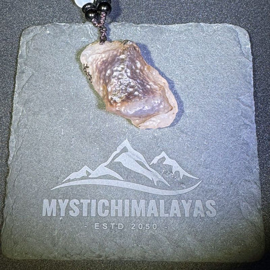 Himalayas Natural Piranha Agate Rare Stone Pendant