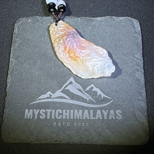 Himalayas Natural Enhydro Agate Rare Stone Pendant