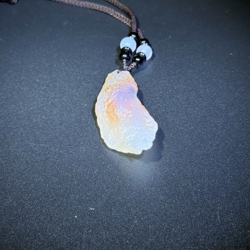 Himalayas Natural Enhydro Agate Rare Stone Pendant