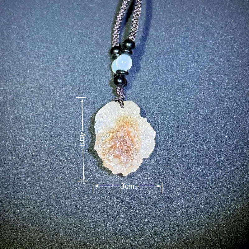 Himalayas Natural Crystal Agate Rare Stone Pendant