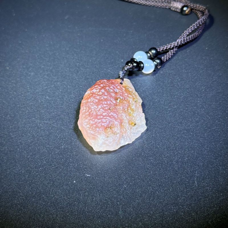 Himalayas Natural Skunk Agate Rare Stone Pendant