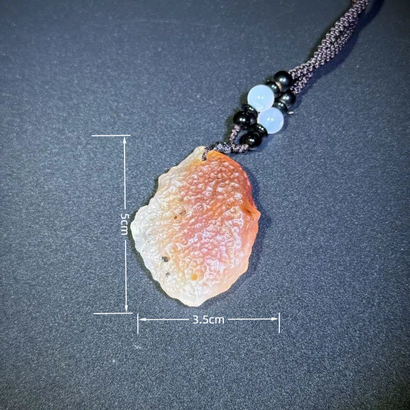 Himalayas Natural Skunk Agate Rare Stone Pendant