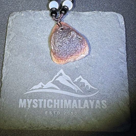 Himalayas Natural Dragon Scale Agate Rare Stone Pendant